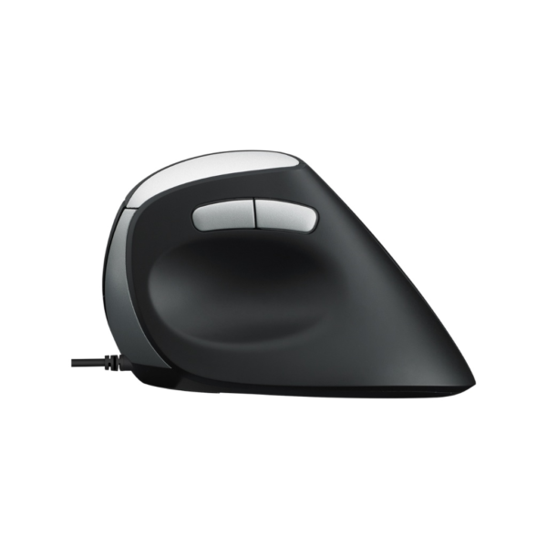 Rapoo EV200 Silent Wired Ergonomic Optical Mouse (EV200-BK) - Image 5