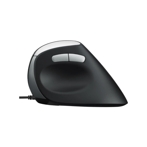 Rapoo EV200 Silent Wired Ergonomic Optical Mouse (EV200-BK) - Image 6