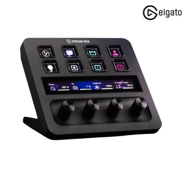ELGATO STREAM DECK + AUDIO MIXER PRODUCTION CONSOLE STUDIO CONTROLLER