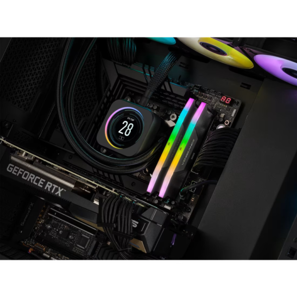 CORSAIR RAM 32GB : 2X16GB VENGEANCE RGB DDR5 Bus 5200/5600/6000 : แรม หน่วยความจำ - Image 8