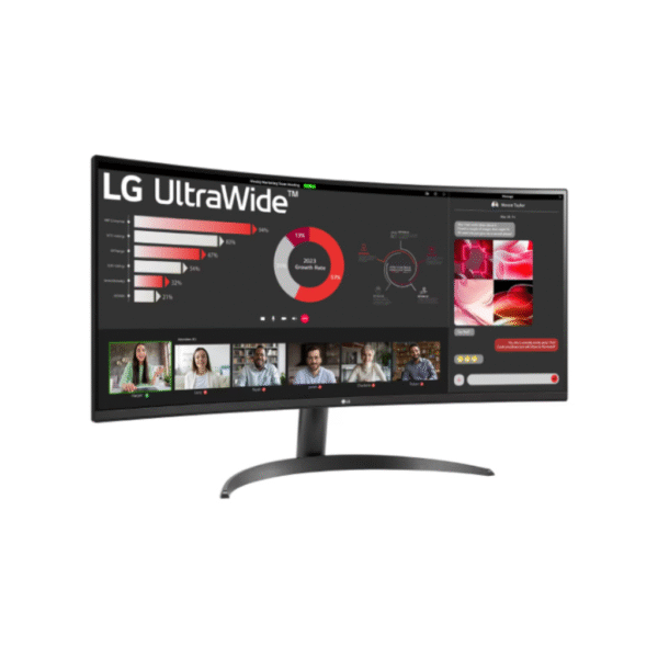 LG MONITOR 34" 2K VA WITH AMD FREESYNC™ รีเฟรชเรต 100Hz จอมอนิเตอร์ - Image 3