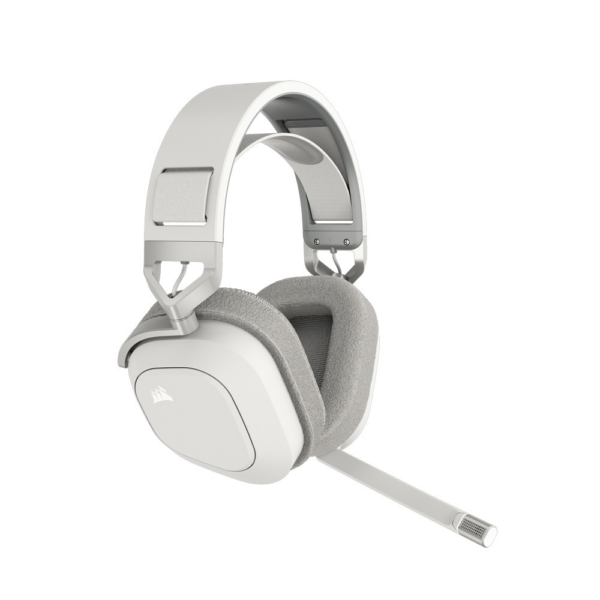 CORSAIR HEADSET HS80 MAX WIRELESS GAMING HEADSET, WHITE - Image 3