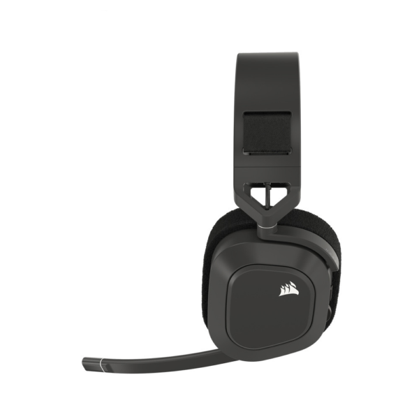 CORSAIR HEADSET HS80 MAX WIRELESS GAMING HEADSET, STEEL GRAY หูฟังเกมมิ่ง - Image 2
