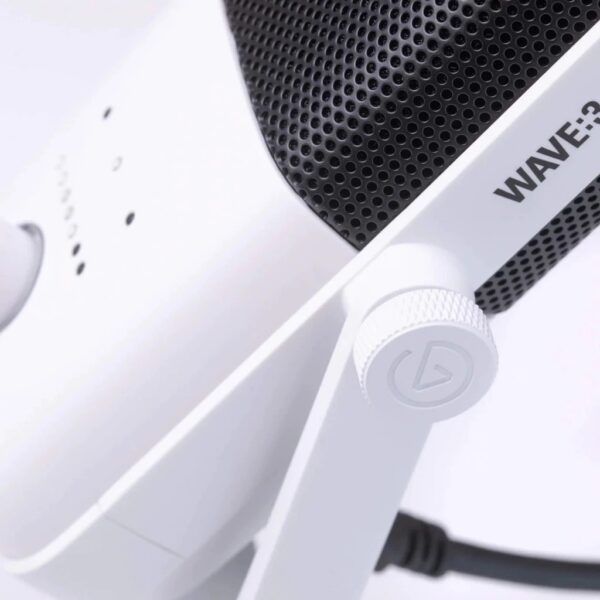 ELGATO WAVE 3 WHITE PREMIUM MICROPHONE & DIGITAL MIXING SOLUTION ไมโครโฟน (Copy) - Image 3