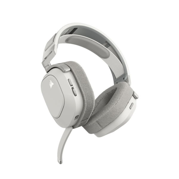 CORSAIR HEADSET HS80 MAX WIRELESS GAMING HEADSET, WHITE - Image 5
