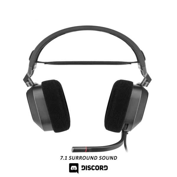CORSAIR HS80 RGB USB WIRED GAMING HEADSET CARBON - Image 4