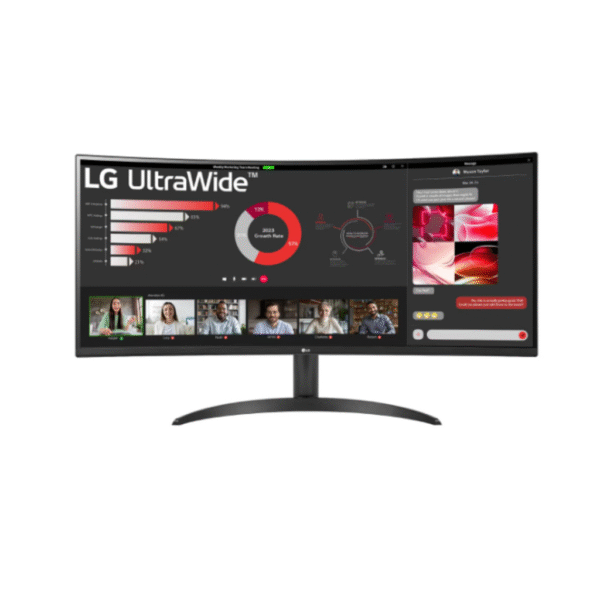 LG MONITOR 34" 2K VA WITH AMD FREESYNC™ รีเฟรชเรต 100Hz จอมอนิเตอร์ - Image 2
