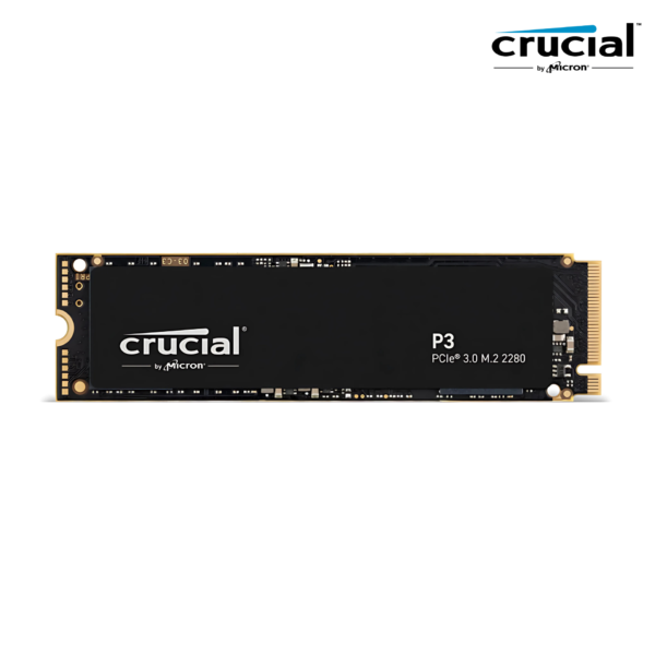 Crucial P3 SSD M.2 NVMe PCIe Gen 3 500GB - 2TB (SSD)