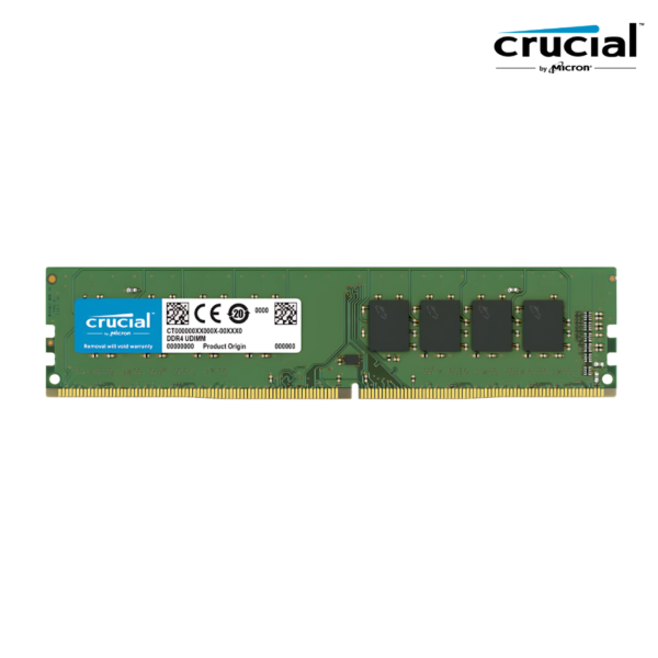 Crucial DDR4 3200MHz 1.2V Non-ECC UDIMM 8GB / 16GB / 32GB Desktop Memory