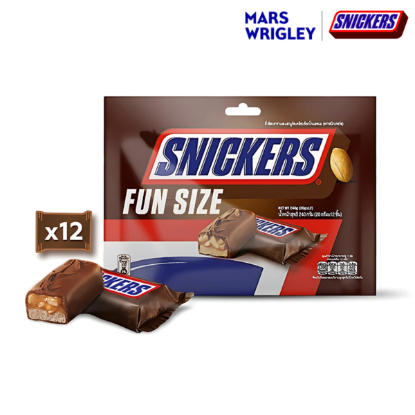 Snickers สนิกเกอร์สรสออริจินัล 240 กรัม