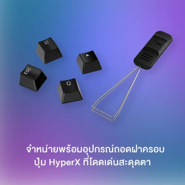 HyperX PBT Keycaps - Full Key Set Pink (US Layout) - Image 3