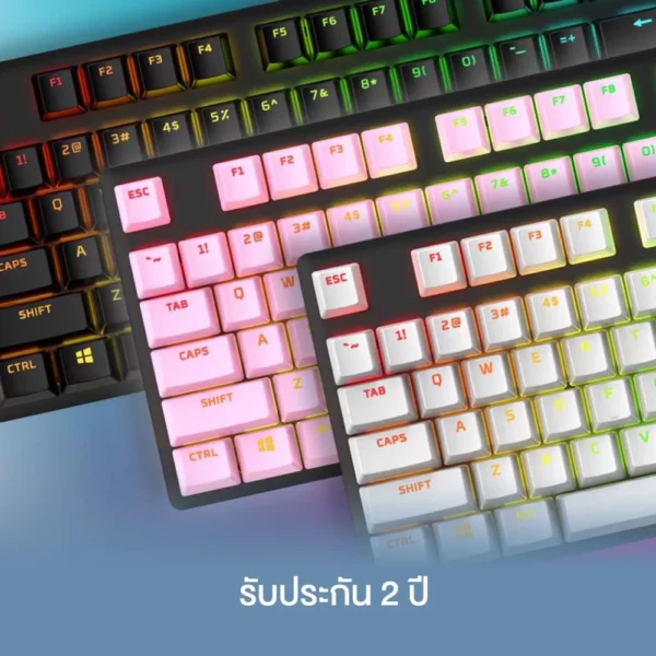 HyperX PBT Keycaps - Full Key Set Pink (US Layout) - Image 5