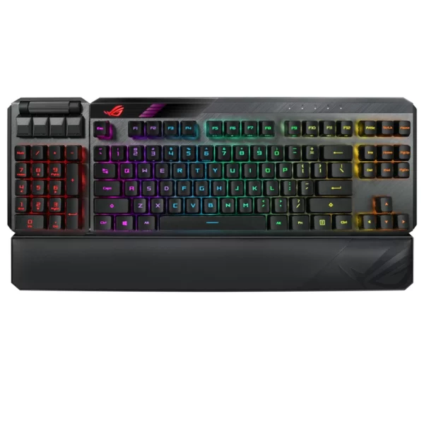 ASUS ROG MA02 ROG CLAYMORE II เกมมิ่งคีย์บอร์ด สวิตช์ Red/Blue (คีย์บอร์ดไร้สายแป้นไทยและภาษาอังกฤษ) - Image 2
