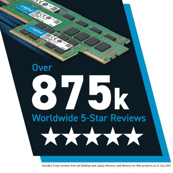 Crucial DDR4 3200MHz 1.2V CL22 Non-ECC SODIMM 8GB / 16GB / 32GB Laptop Memory - Image 4