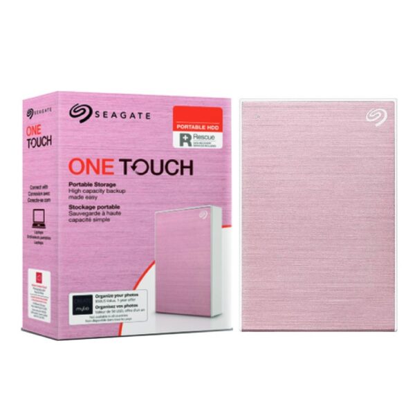 Seagate 2TB One Touch with Password 2.5" USB 3.0 External Harddisk - Image 2