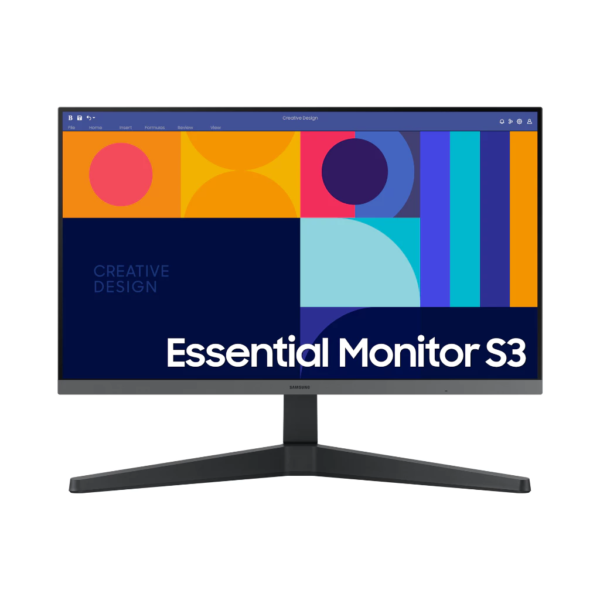 Sumsung 24" Essential Monitor S3 S330C FHD 100Hz (LS24C330GAEXXT) - Image 2