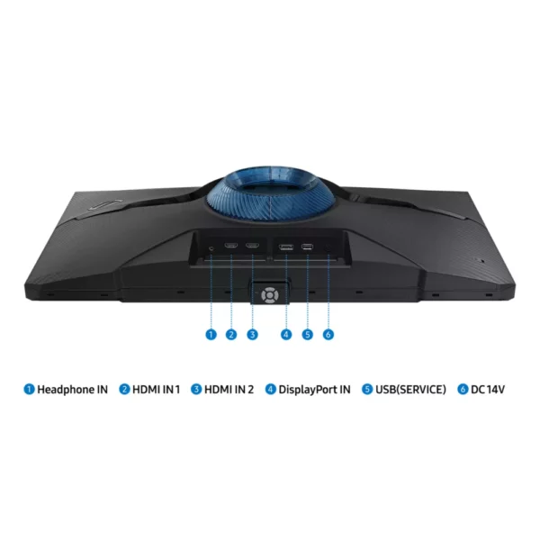 samsung 25" Odyssey G4 G400 FHD 240Hz Gaming Monitor (LS25BG400EEXXT) - Image 12